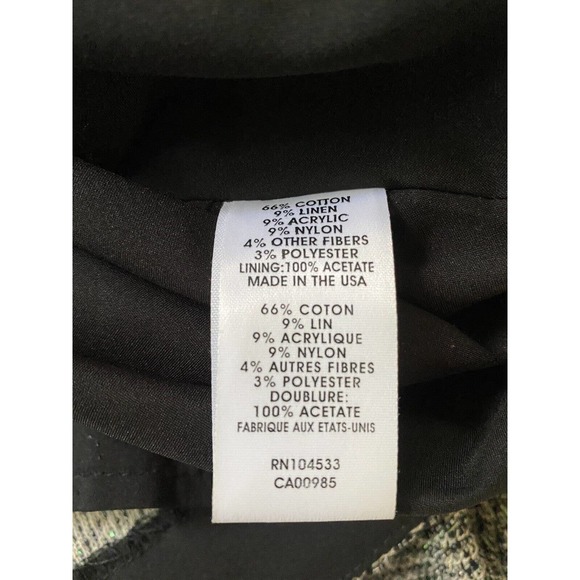 Nanette Lepore Adventure Seeker Dress Fit Flare Tweed Metallic Cap Sleev… - Picture 8 of 8